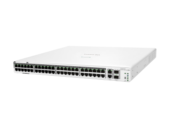 HPE Networking Instant On 1960 48G 40p Class4 8p Class6 PoE 2XGT 2SFP+ 600W Switch - Switch - managed - 48 x 101001000 + 2 x 10 Gigabit SFP+ + 2 x 100100010GBase-T - an Rack montierbar - PoE (600 W)