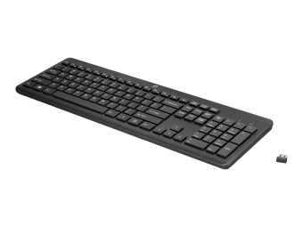 HP 230 - Tastatur - kabellos - 2.4 GHz - AZERTY