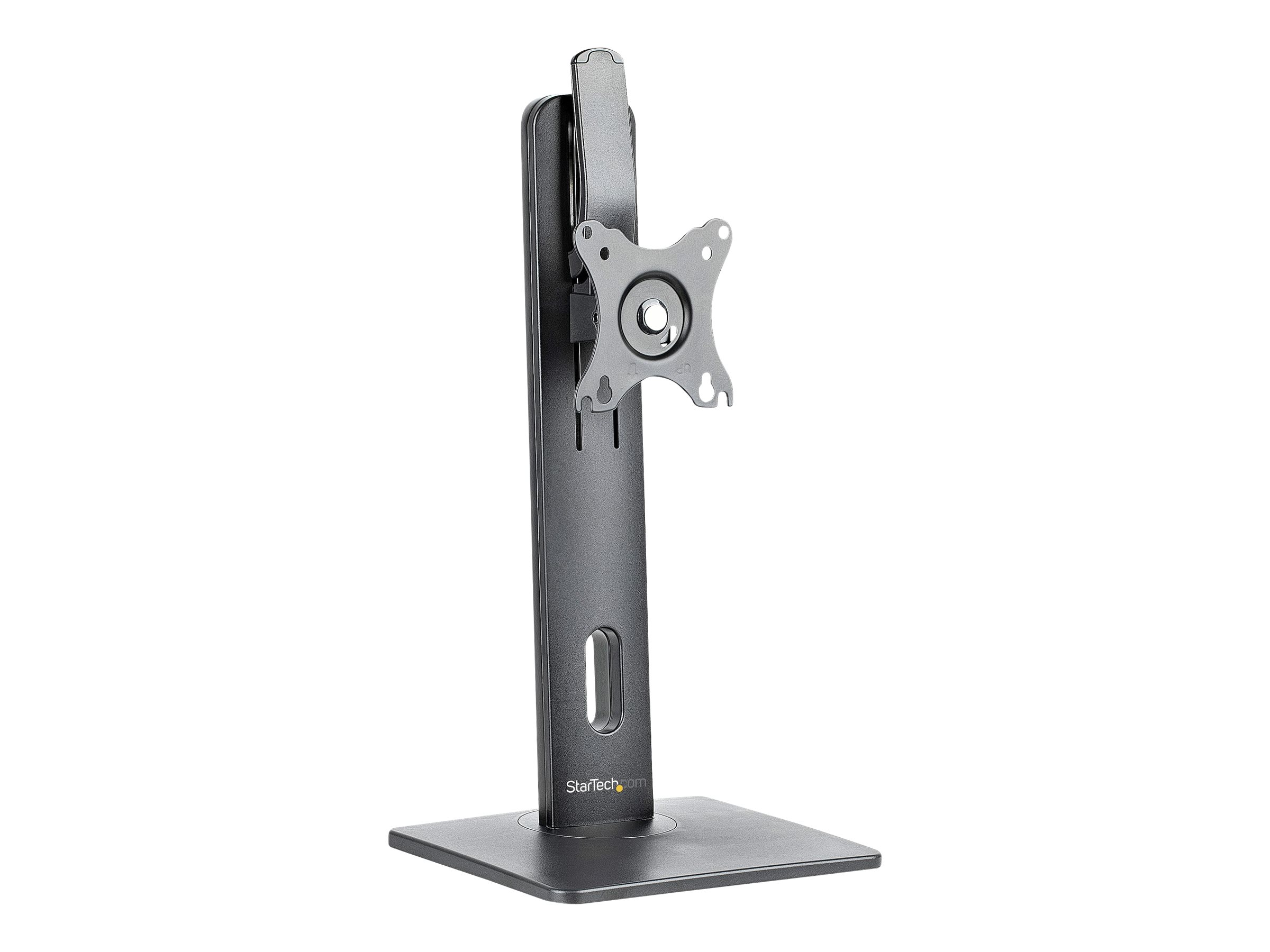 StarTech.com Free Standing Single Monitor Mount, Height Adjustable Monitor Stand, For VESA Mount Displays up to 32" (15lb7kg)