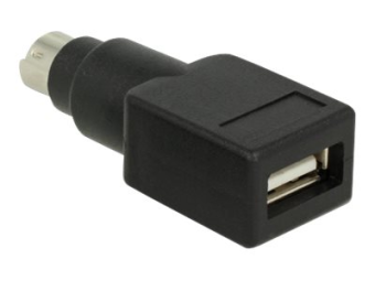 Delock Tastatur-  Maus-Adapter - PS2 (M)