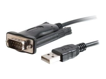 C2G 5ft USB to Serial Cable - USB to DB9 Serial RS232 Cable