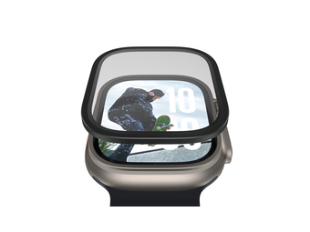 PanzerGlass Screen Protector w. Black Metal Frame Apple Watch 2025| Ultra 2|