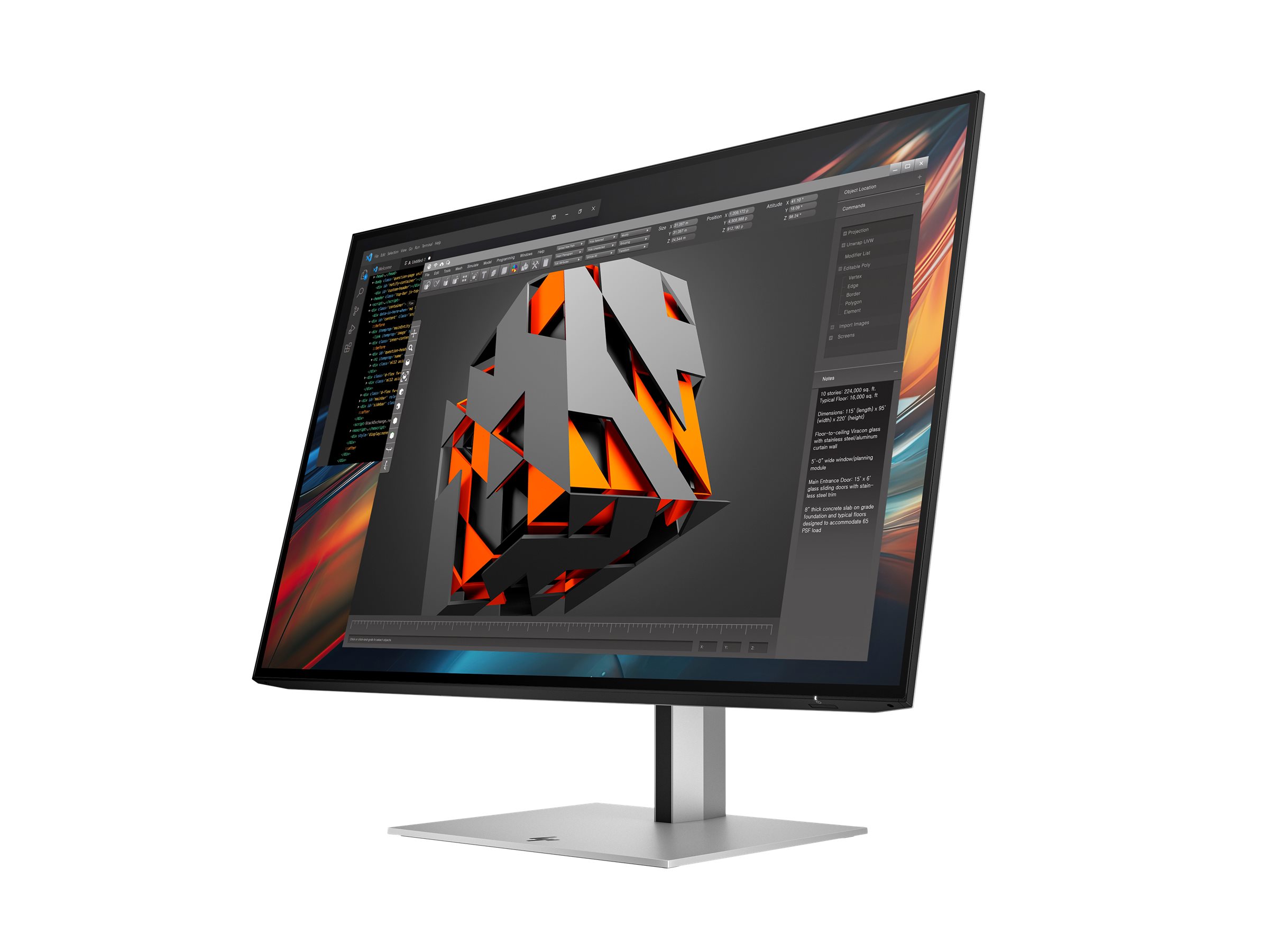 HP 724pu - Series 7 Pro - LED-Monitor - 61 cm (24")