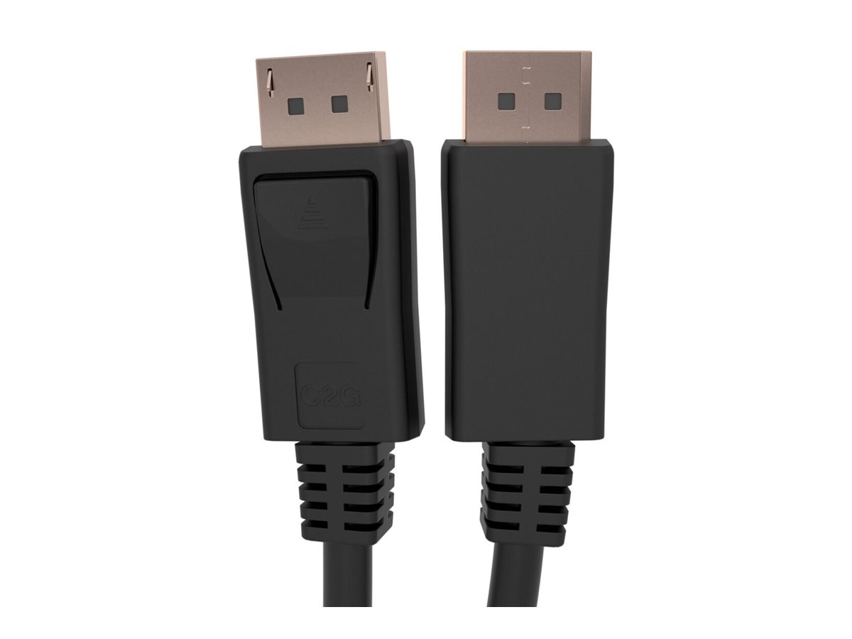 C2G 3ft (0.9m) C2G TAA-Compliant DisplayPort Cable with Latches - 8K 60Hz - DisplayPort-Kabel - TAA-konform - DisplayPort (M)