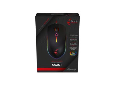 MEDIARANGE Gaming Series GS201 - Maus - ergonomisch