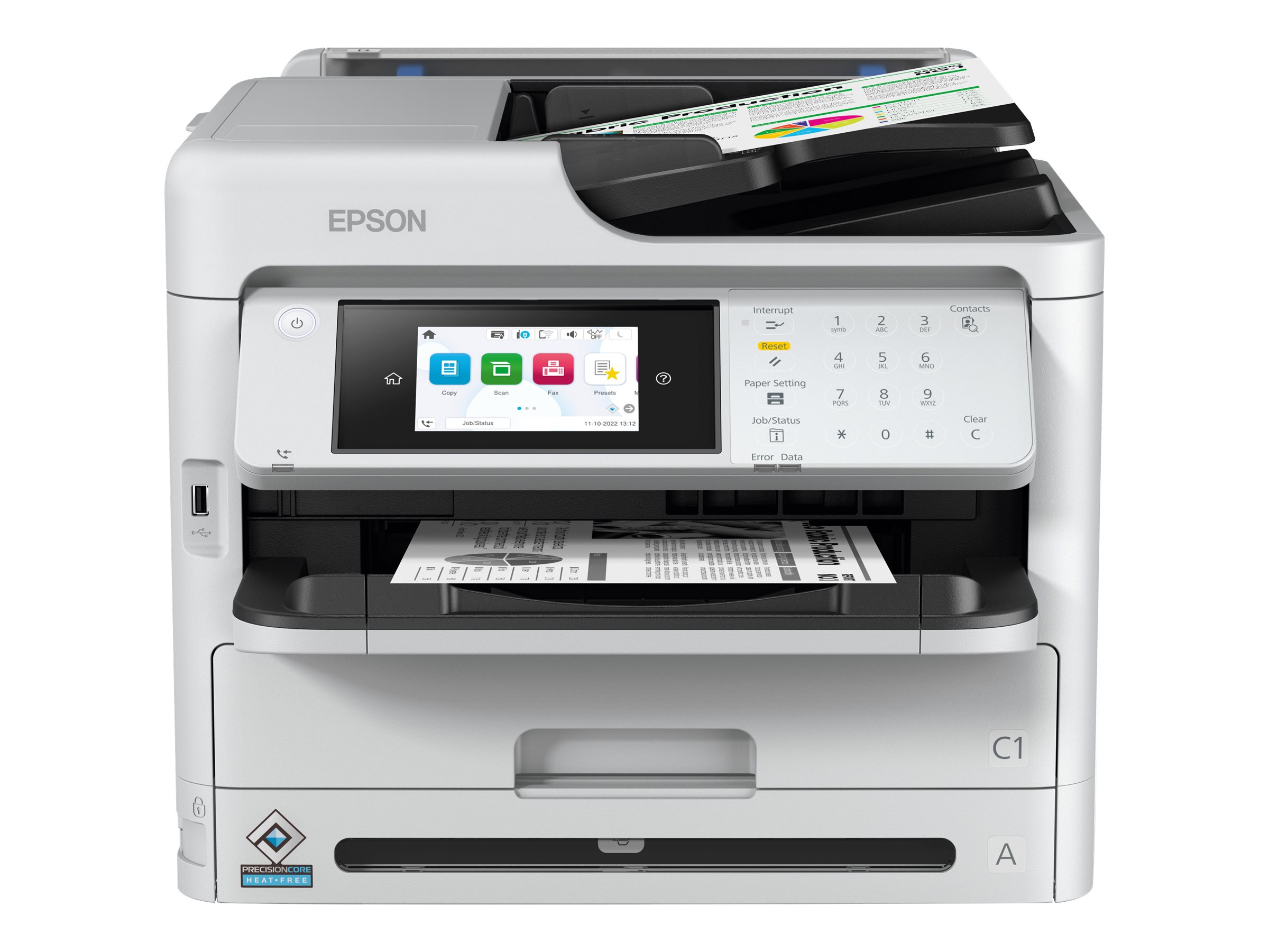 Epson WorkForce Pro WF-M5899DWF - Multifunktionsdrucker - sw - Tintenstrahl - 216 x 297 mm (Original)