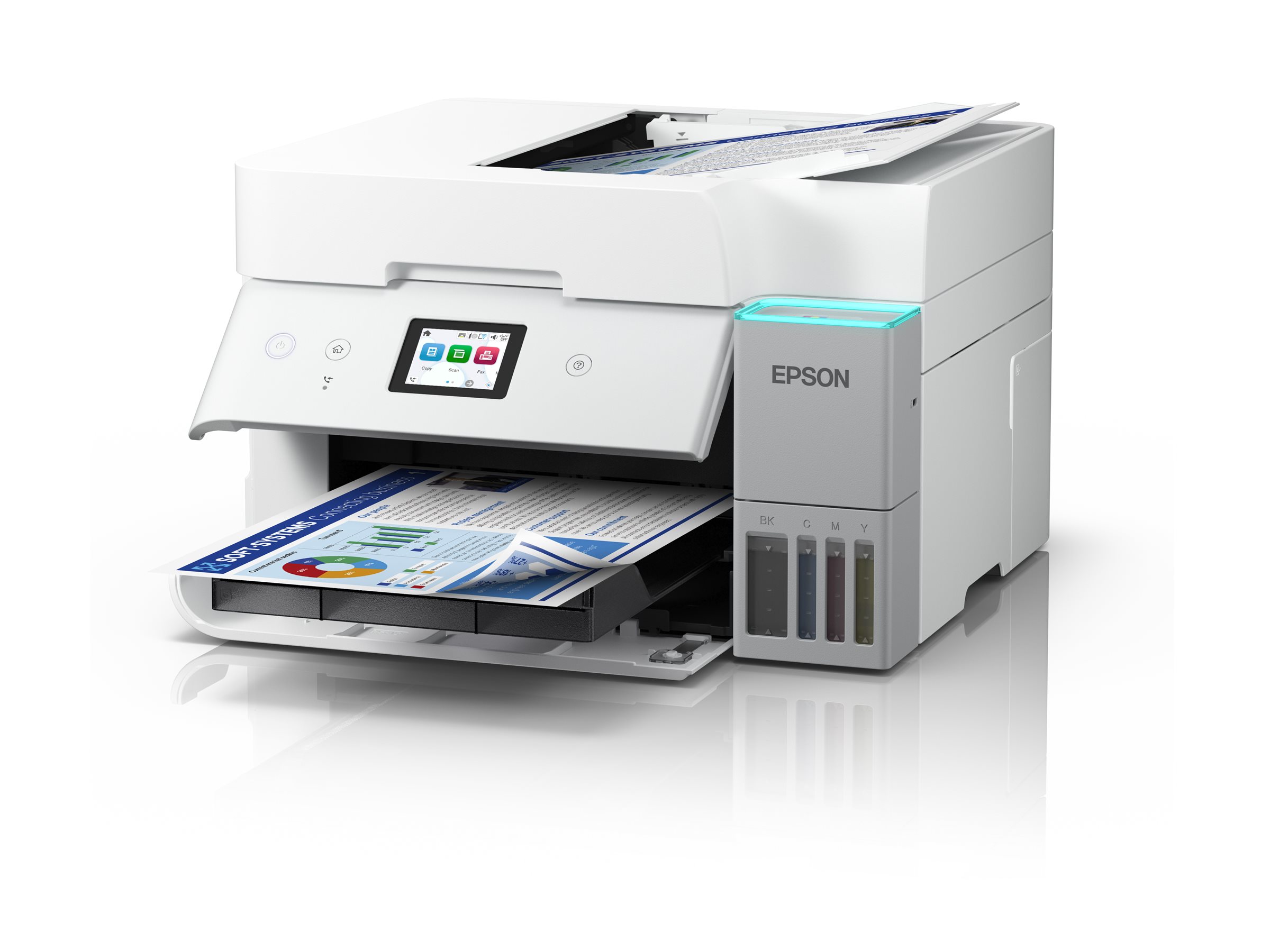 Epson EcoTank ET-4956 - Multifunktionsdrucker - Farbe - Tintenstrahl - ITS - A4Letter (Medien)