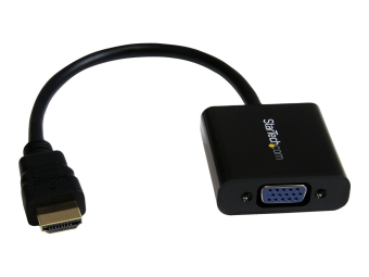 StarTech.com HDMI auf VGA Video Adapter Konverter für PC Laptop Ultrabook- 1920x1080 - High Speed - Videoadapter - HDMI männlich zu HD-15 (VGA)