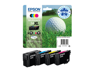 Epson 34XL - 4er-Pack - XL - Schwarz, Gelb, Cyan, Magenta