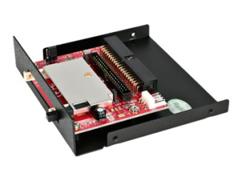 StarTech.com 35 Zoll Laufwerksschacht IDE auf CF SSD Kartenleser - CompactFlash - Solid State Drive - Kartenleser - 89 cm (35 Zoll)