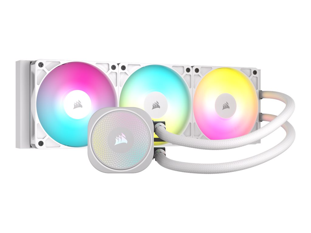 Corsair Nautilus 360 RS ARGB - Prozessor-Flüssigkeitskühlsystem - Kühlergröße 360 mm - (für LGA1851, LGA1700, AM5, AM4)