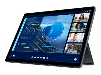 Dell Latitude 7350 Detachable - Tablet - mit abnehmbarer Tastatur - Intel Core Ultra 7 164U  1.1 GHz - Evo - Win 11 Pro - Intel Graphics - 16 GB RAM - 512 GB SSD NVMe TLC Class 35 - 32.917 cm (12.96)
