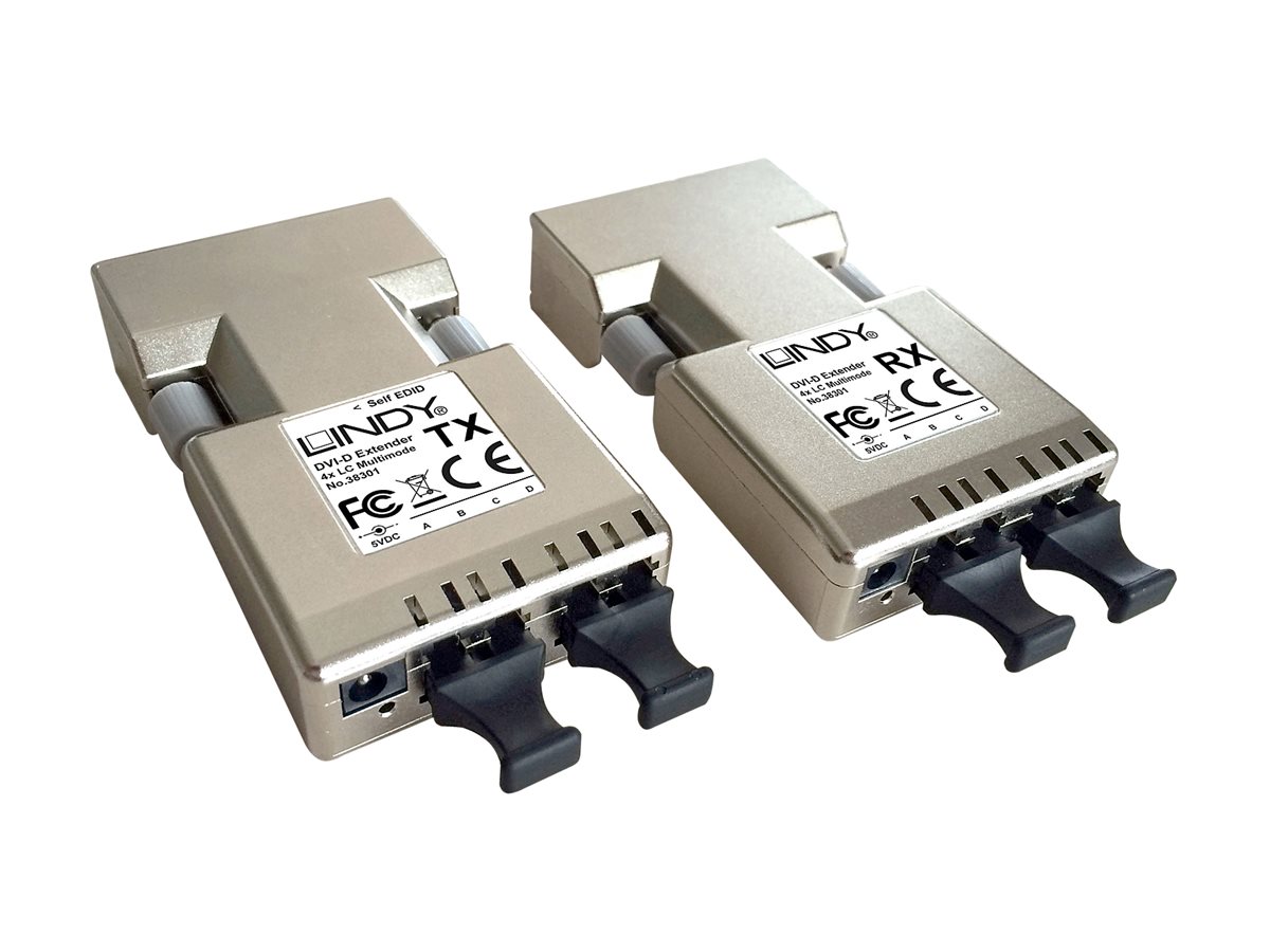 Lindy DVI-D Extender, Transmitter and Receiver