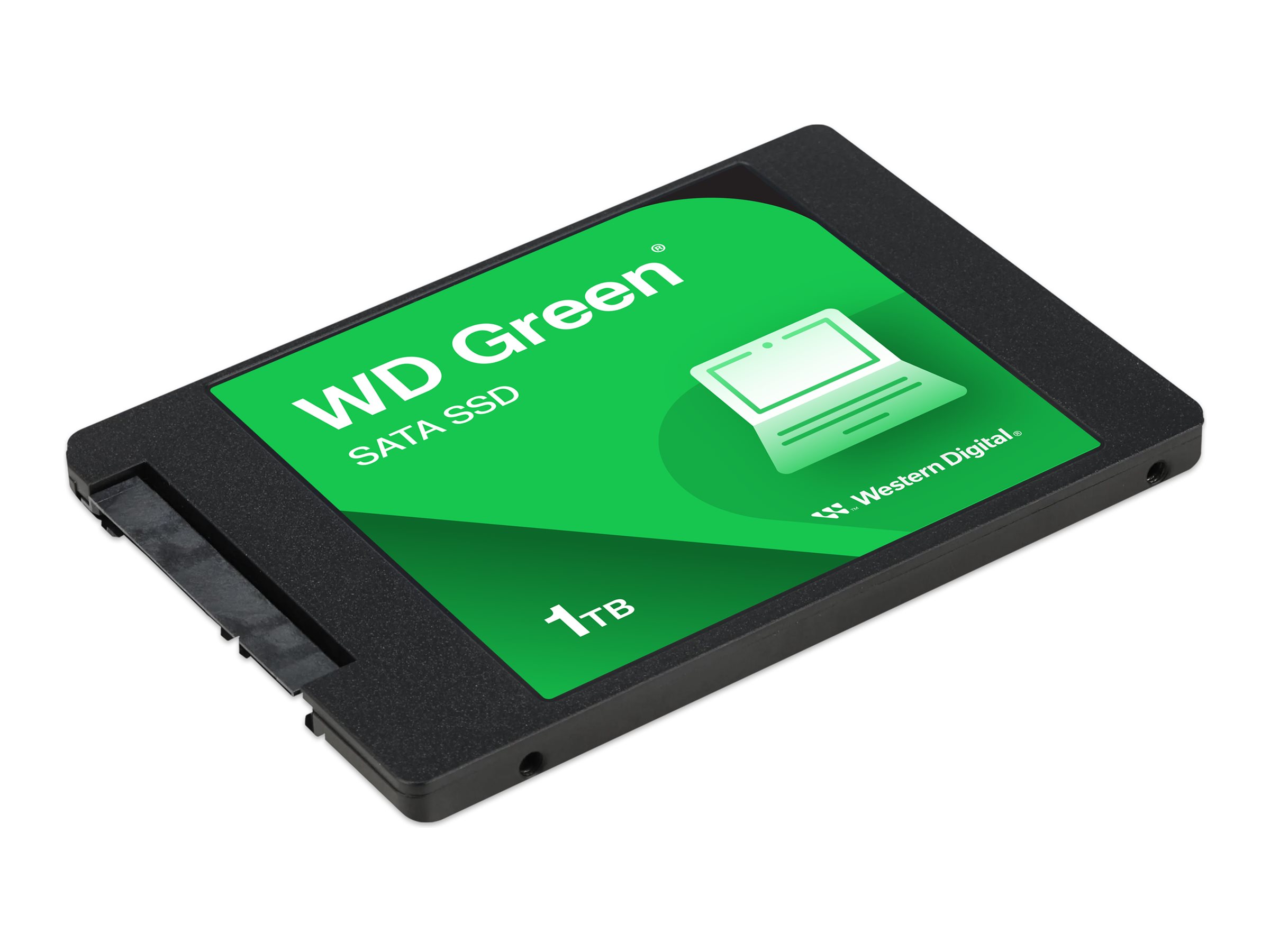 WD Green WDS100T3G0A - SSD - 1 TB - intern - 2.5" (6.4 cm)