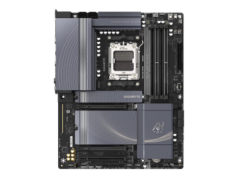 Gigabyte B850 AI TOP - Motherboard - ATX - Socket AM5 - AMD B850 Chipsatz - USB-C 3.2 Gen 2x2, USB 3.2 Gen 2, USB 3.2 Gen 1 - Wi-Fi 7, 2 x 10 Gigabit LAN, Bluetooth - Onboard-Grafik (CPU erforderlich)