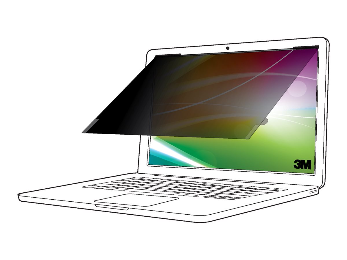3M Blickschutzfilter für Notebook - heller Bildschirm, 169 - klebend - 39.6 cm (15.6")