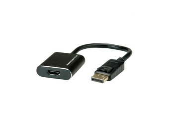 ROLINE Videoanschluß - DisplayPort  HDMI - DisplayPort (M) bis HDMI (W)