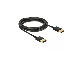 Delock Slim High Quality - HDMI mit Ethernetkabel - HDMI (M)