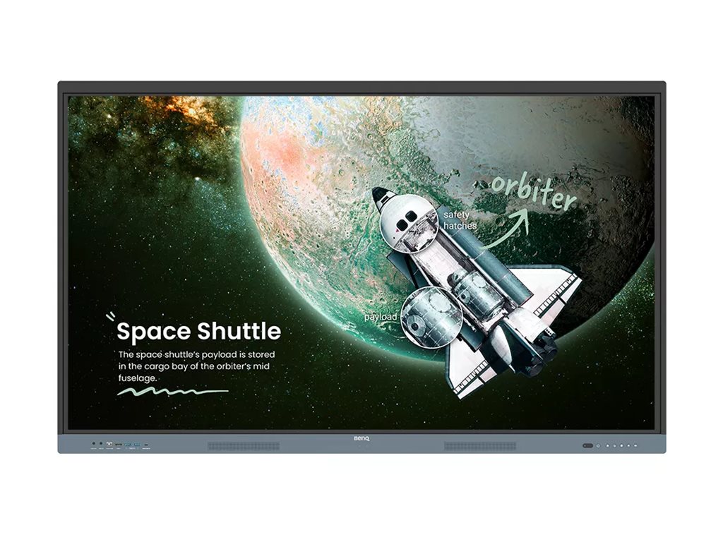 BenQ Board Essential RE6504 - 165 cm (65") Diagonalklasse RE04 Series LCD-Display mit LED-Hintergrundbeleuchtung - Bildung - mit Touchscreen (Multi-Touch)