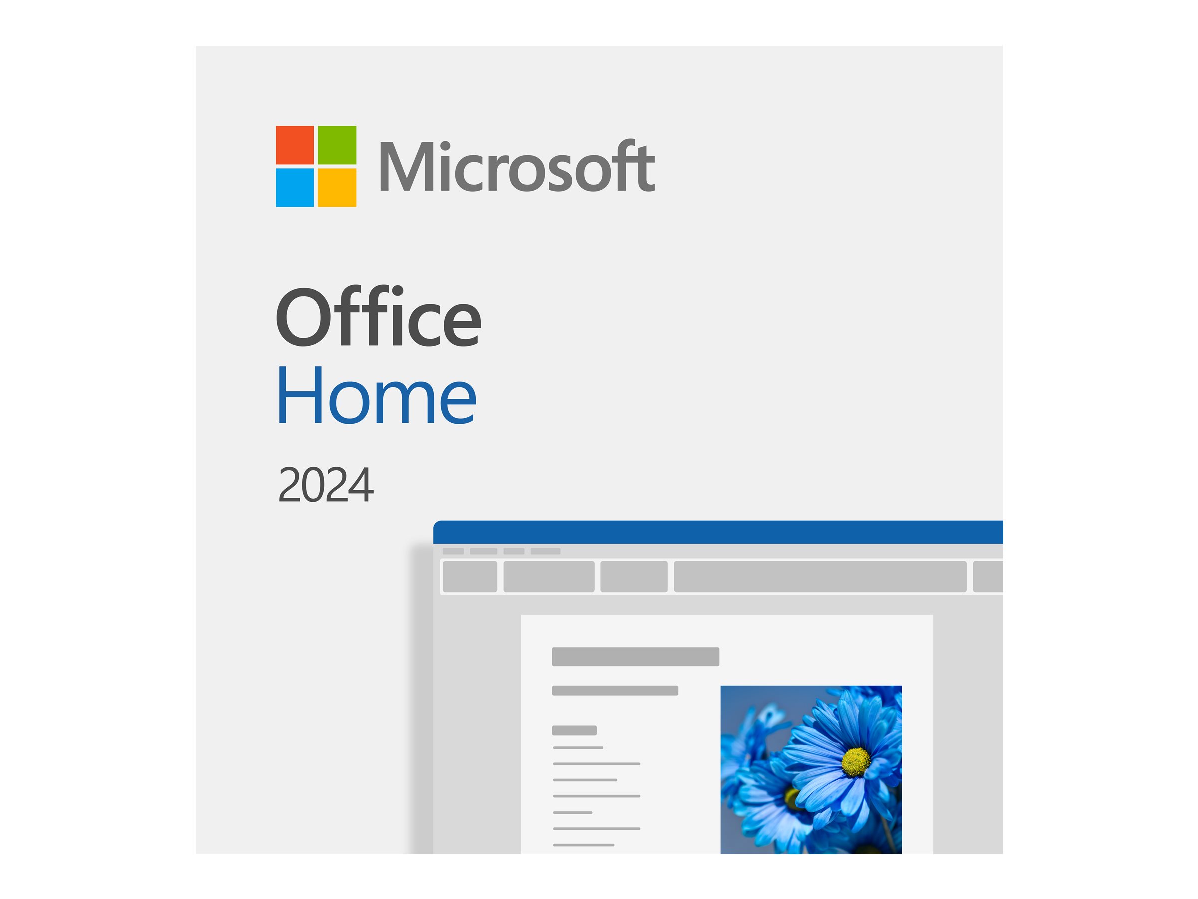Microsoft Office Home 2024 - Lizenz - 1 PCMac