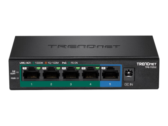 TRENDnet TPE TG52 - Switch - 4 x 101001000 (PoE+)