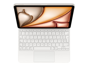 Apple Magic Keyboard - Tastatur und Foliohülle - mit Trackpad - Apple Smart connector - QWERTZ - Ungarisch - für 10.9-inch iPad Air (4. Generation, 5. Generation)