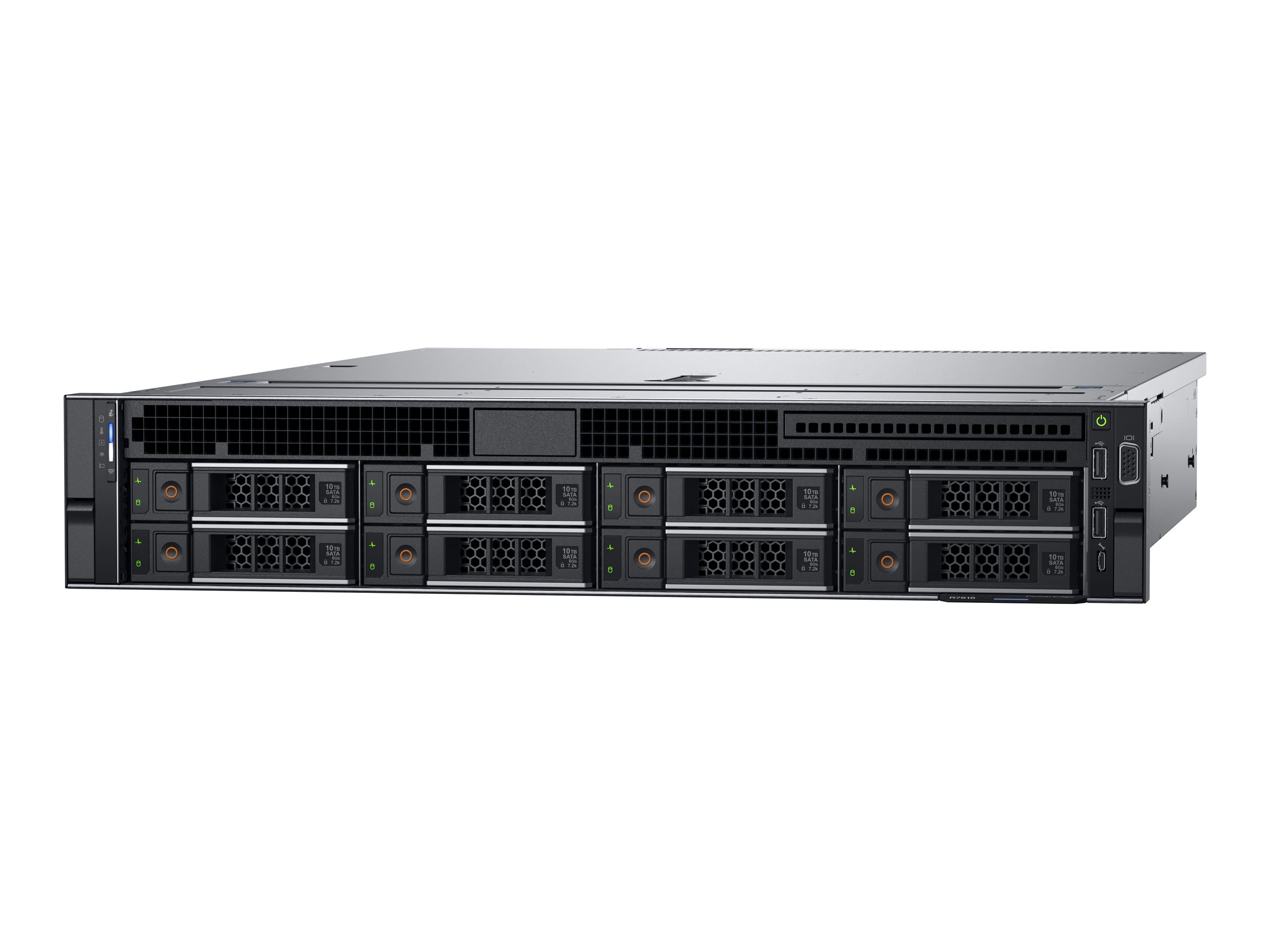 Dell PowerEdge R7515 - Server - Rack-Montage - 2U - 1-Weg - 1 x EPYC 7313P  3 GHz - RAM 32 GB - SAS - Hot-Swap 8.9 cm (3.5")