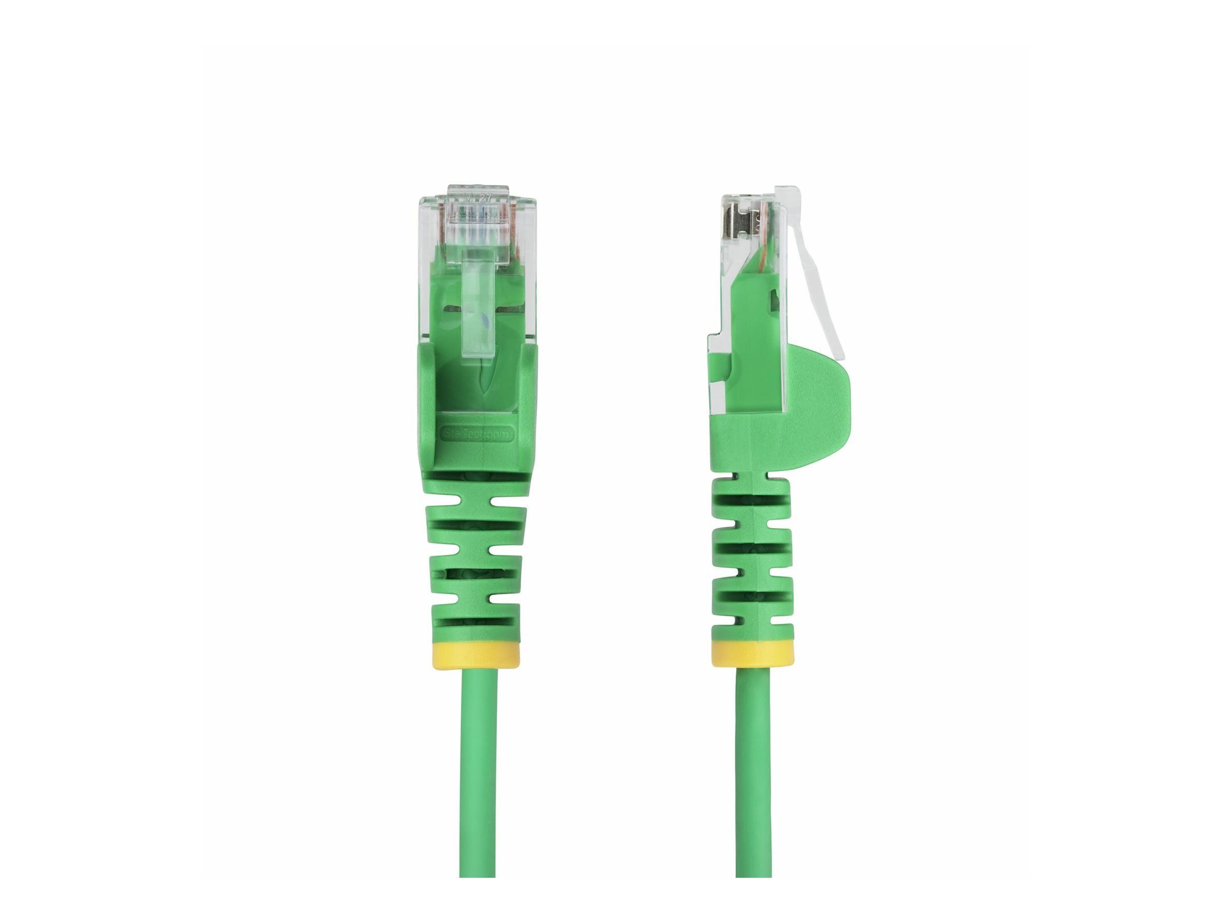 StarTech.com 10m Green Slim CAT6 Ethernet Cable, Snagless, 28AWG, LSZH - Patch-Kabel - RJ-45 (M)