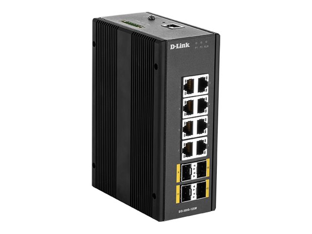 D-Link DIS 300G-12SW - Switch - managed - 8 x