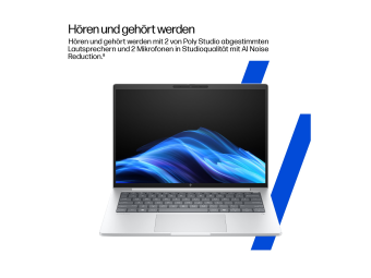 HP EliteBook 8 G1i Notebook Next Gen AI - 174-Grad-Scharnierdesign - Intel Core Ultra 7 258V - Win 11 Pro - Intel Arc Graphics 140V - 32 GB RAM - 1 TB SSD NVMe - 35.6 cm (14")