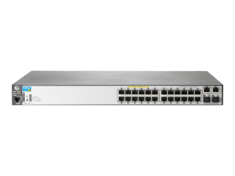 HPE Aruba 2620-24-PoE+ - Switch - L4 - managed - 24 x 10100 (PoE)