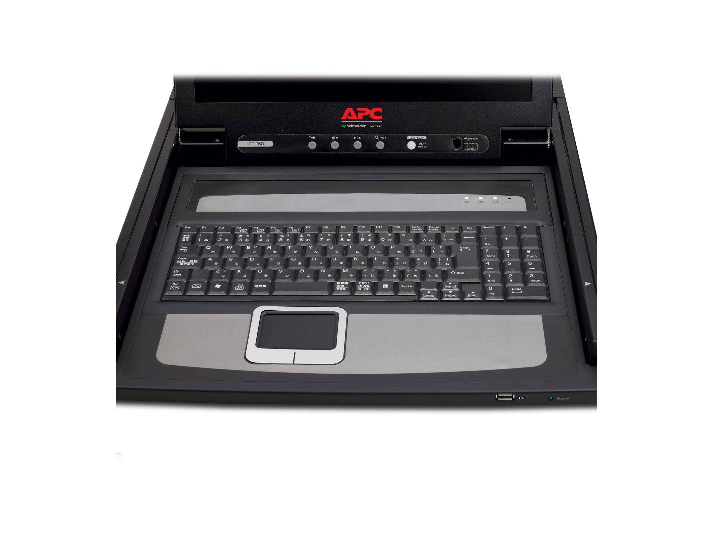 APC LCD Console - KVM-Konsole - 43.2 cm (17)