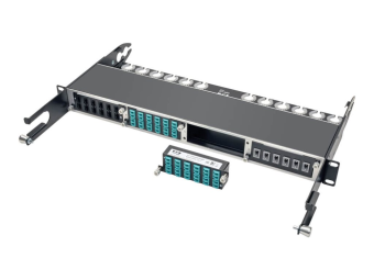 Tripp Eaton Tripp Lite Series 10GbE High Density Pass-Through Cassette 12 LC Duplex Connection