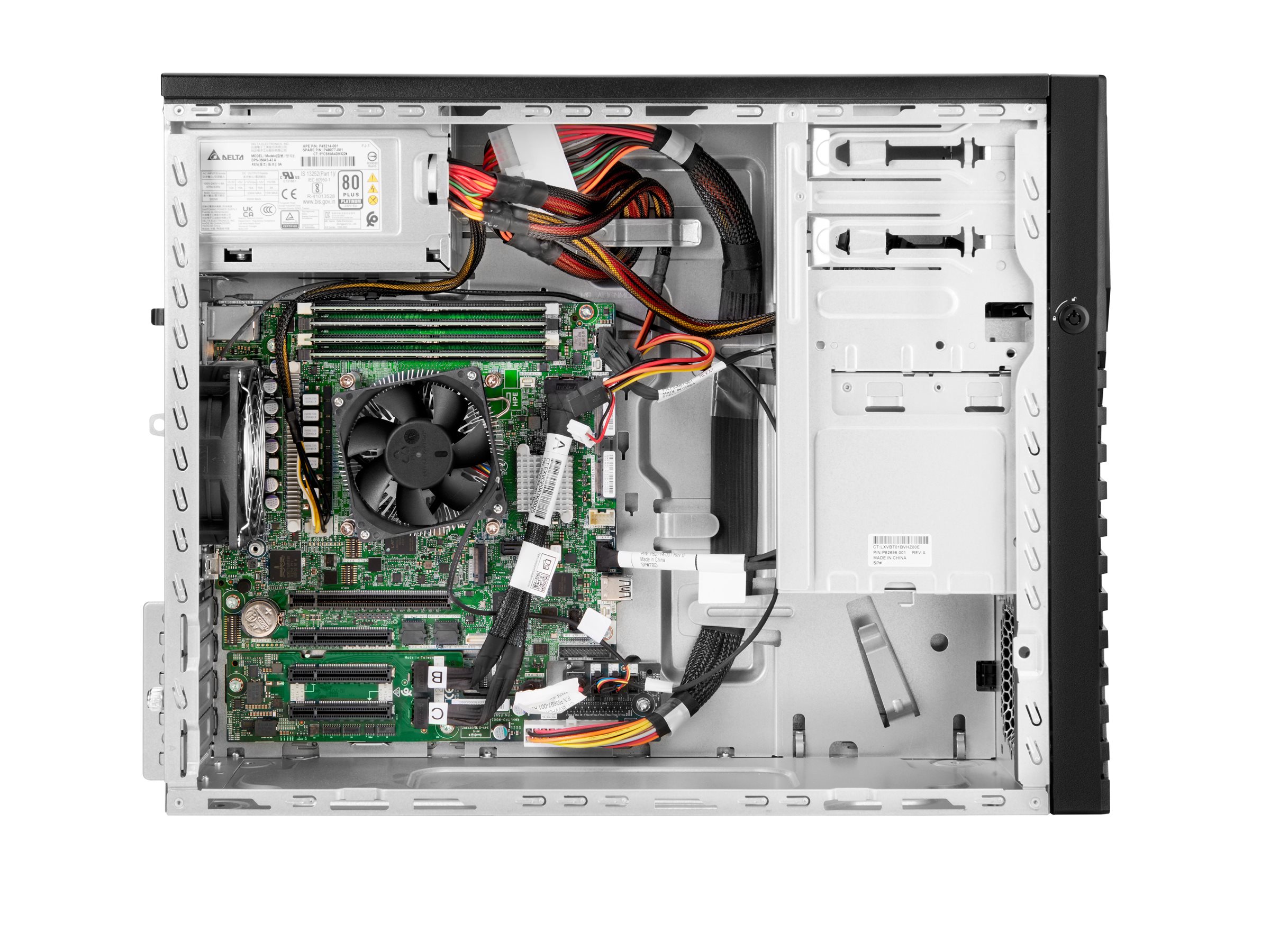 HPE ProLiant ML30 Gen11 - Server - Tower - 4U - 1-Weg - 1 x Xeon E-2436  2.9 GHz - RAM 32 GB - SATASASNVMe - Hot-Swap 6.4 cm (2.5")