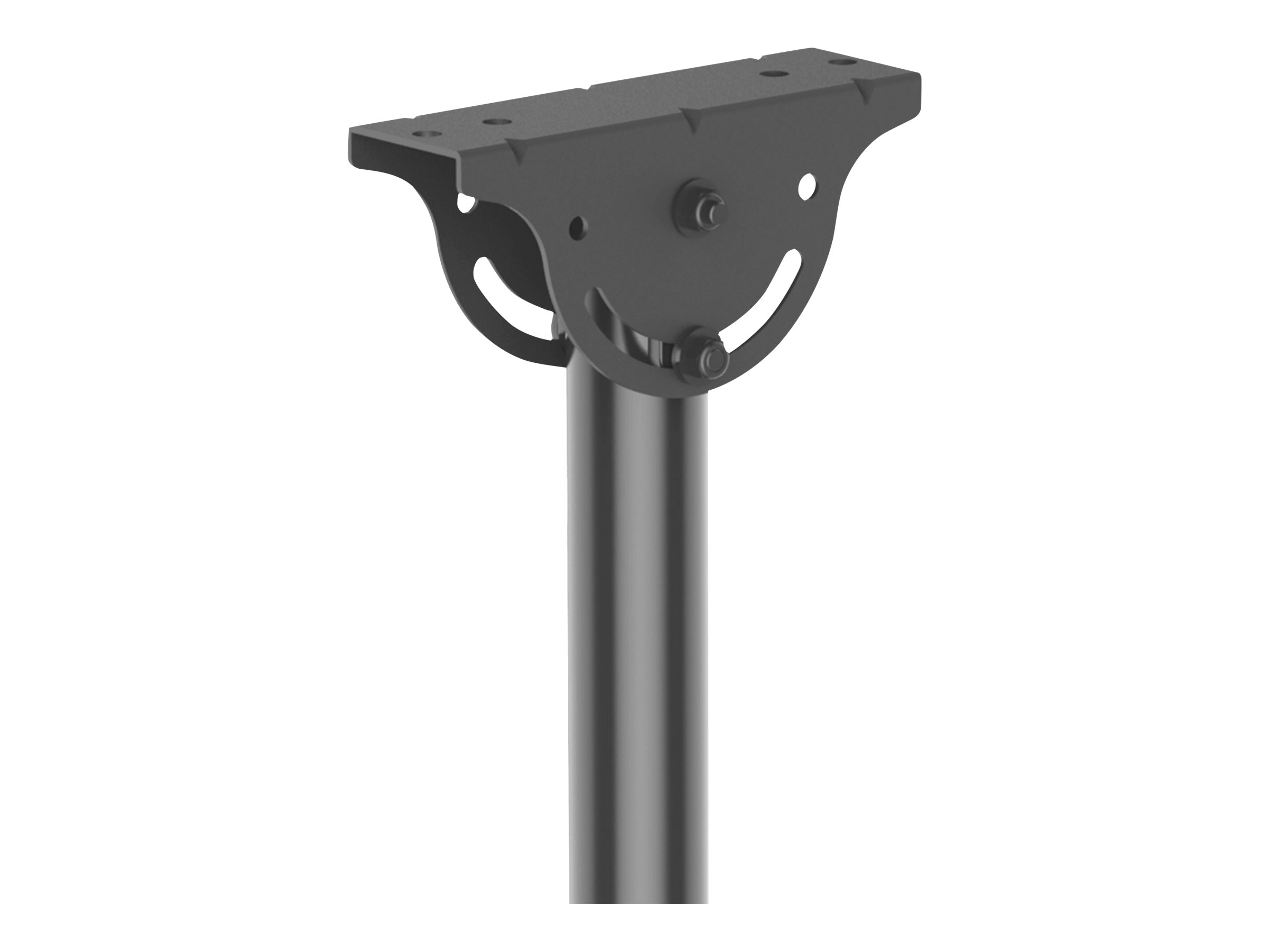 StarTech.com Startech Flachbildfernseher Deckenhalterung - Vollbeweglich - Heavy Duty Stahl - Decken TV VESA Halterung für 32 bis 75 Zoll - Halterung - für Flachbildschirm - stabiler Stahl - Schwarz - Bildschirmgröße 94-190.5 cm (37"-75")