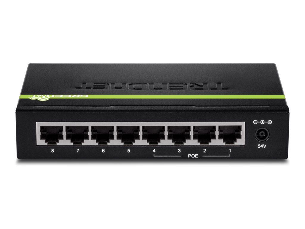 TRENDnet TPE TG44g - Switch - 4 x 101001000 (PoE+)
