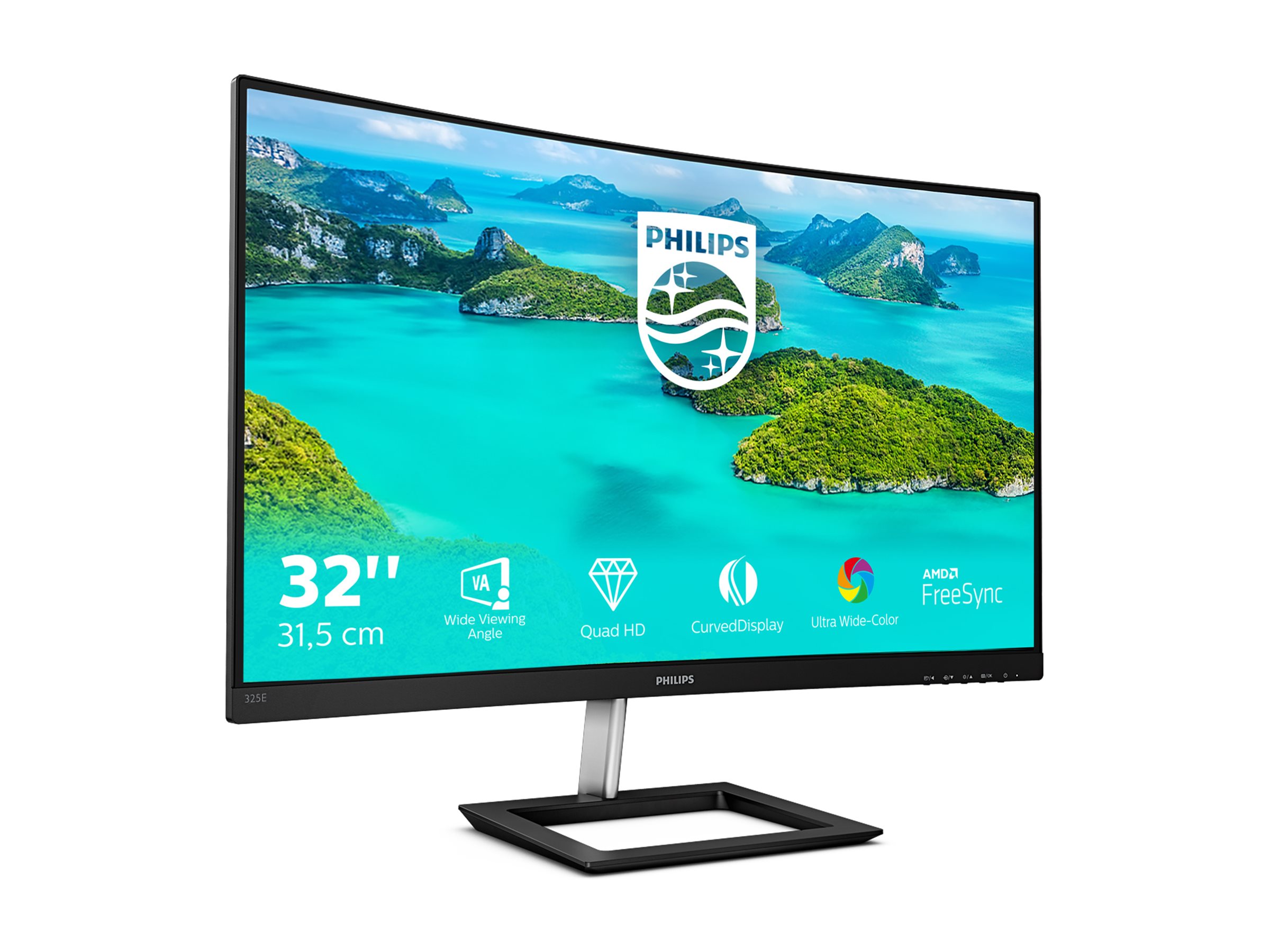 Philips E-line 325E1C - LED-Monitor - gebogen - 81.3 cm (32")