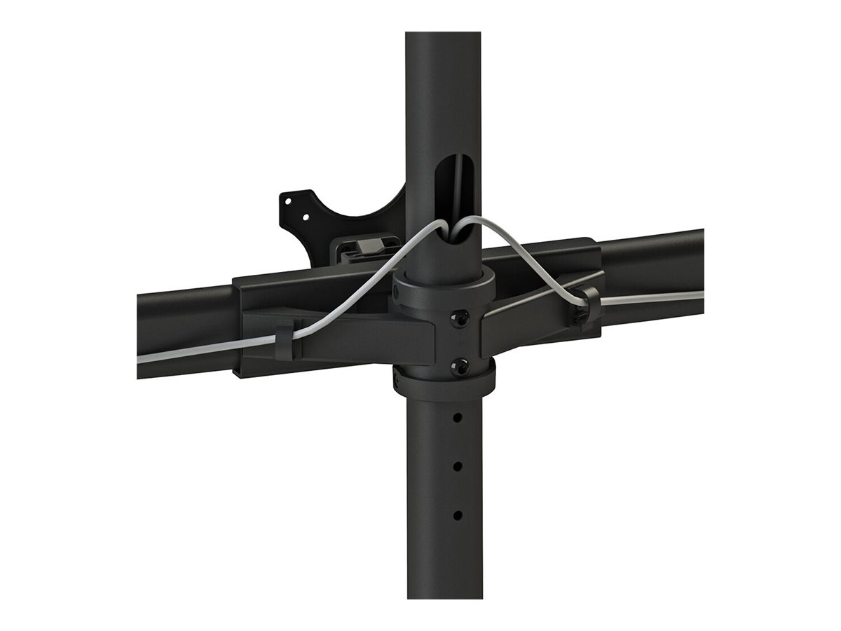 Neomounts FPMA-D700D6 - Befestigungskit - Voll beweglich - für 6 LCD-Displays - Schwarz - Bildschirmgröße 48.3-68.6 cm (19"-27")