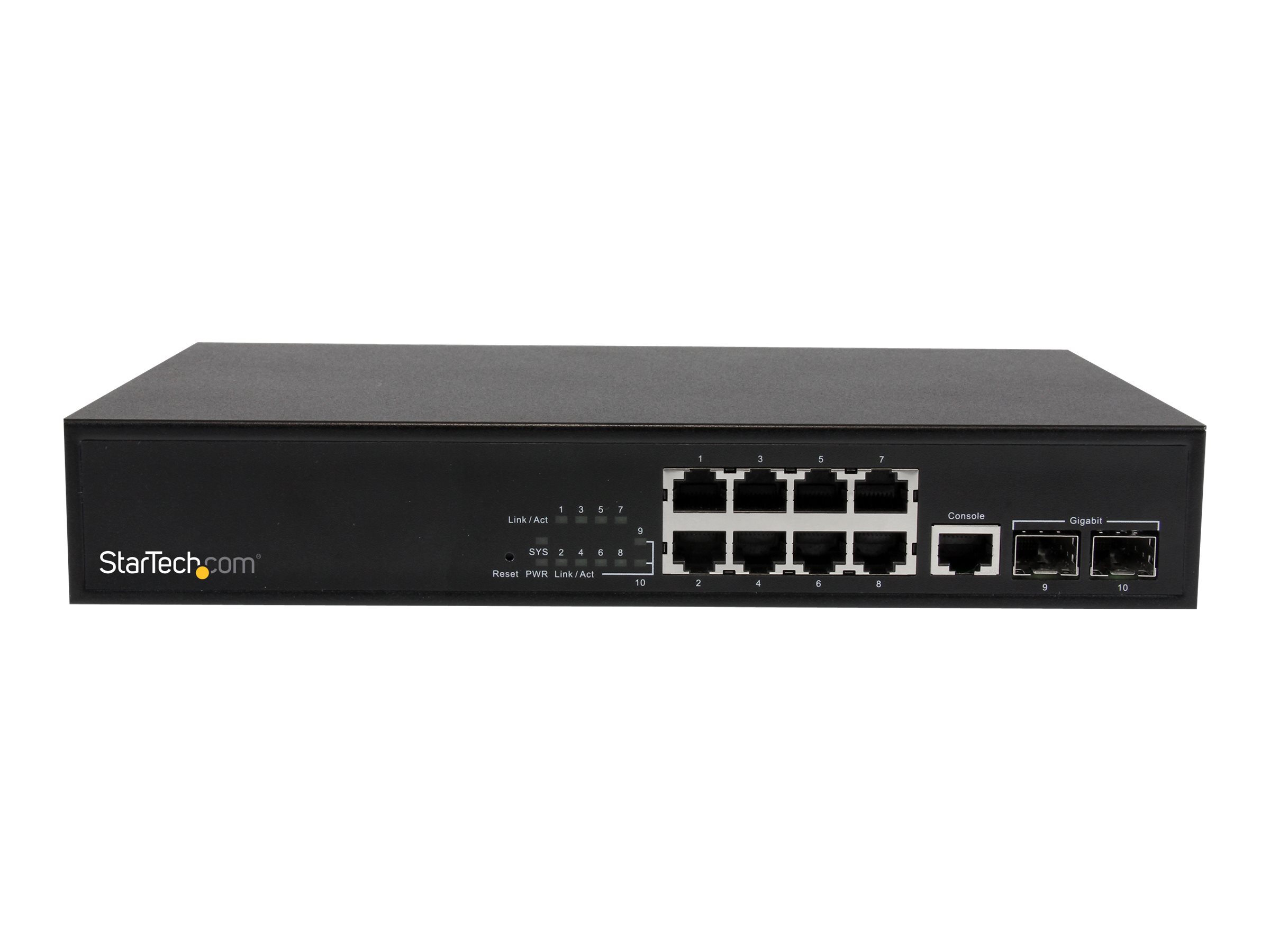 StarTech.com Switch - managed - 8 x 101001000