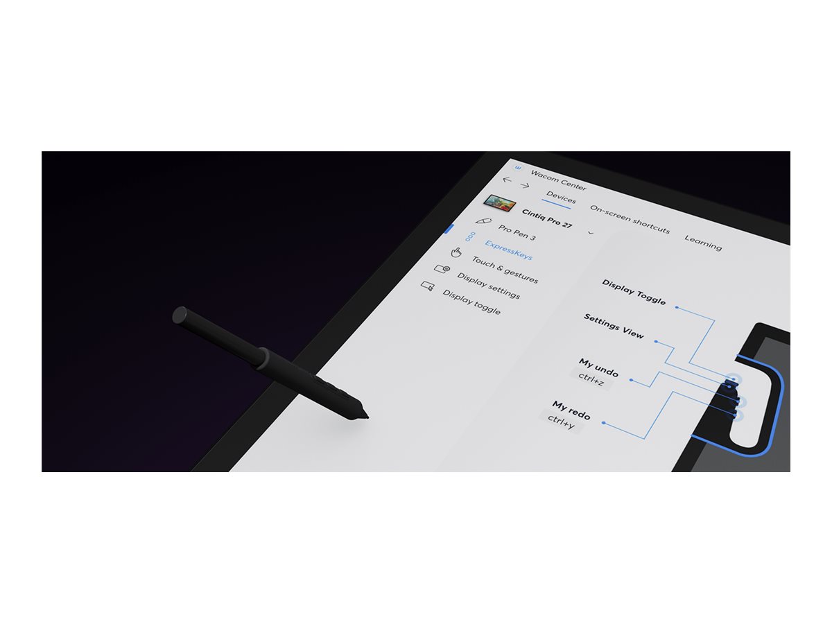 Wacom Cintiq Pro 22 - Digitalisierer mit LCD Anzeige