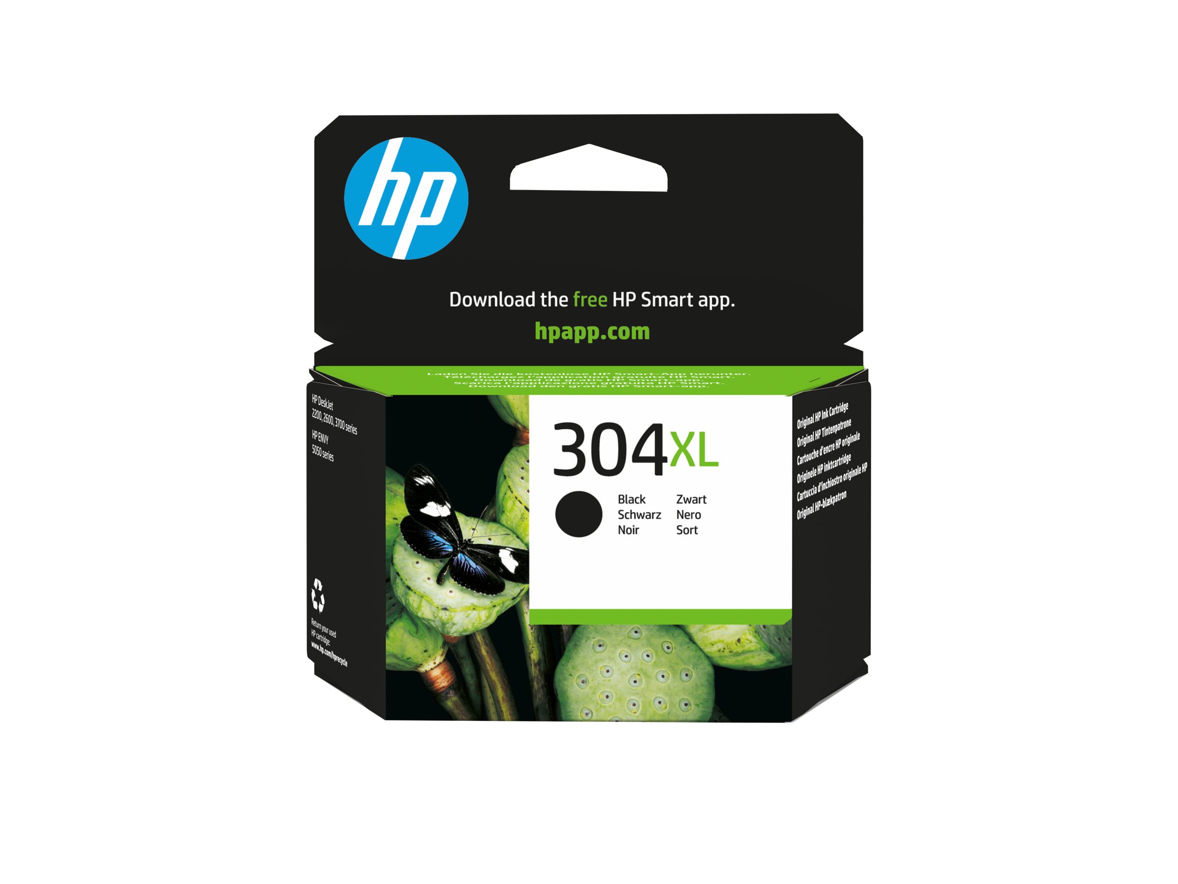 HP 304XL - Hohe Ergiebigkeit - Schwarz - original