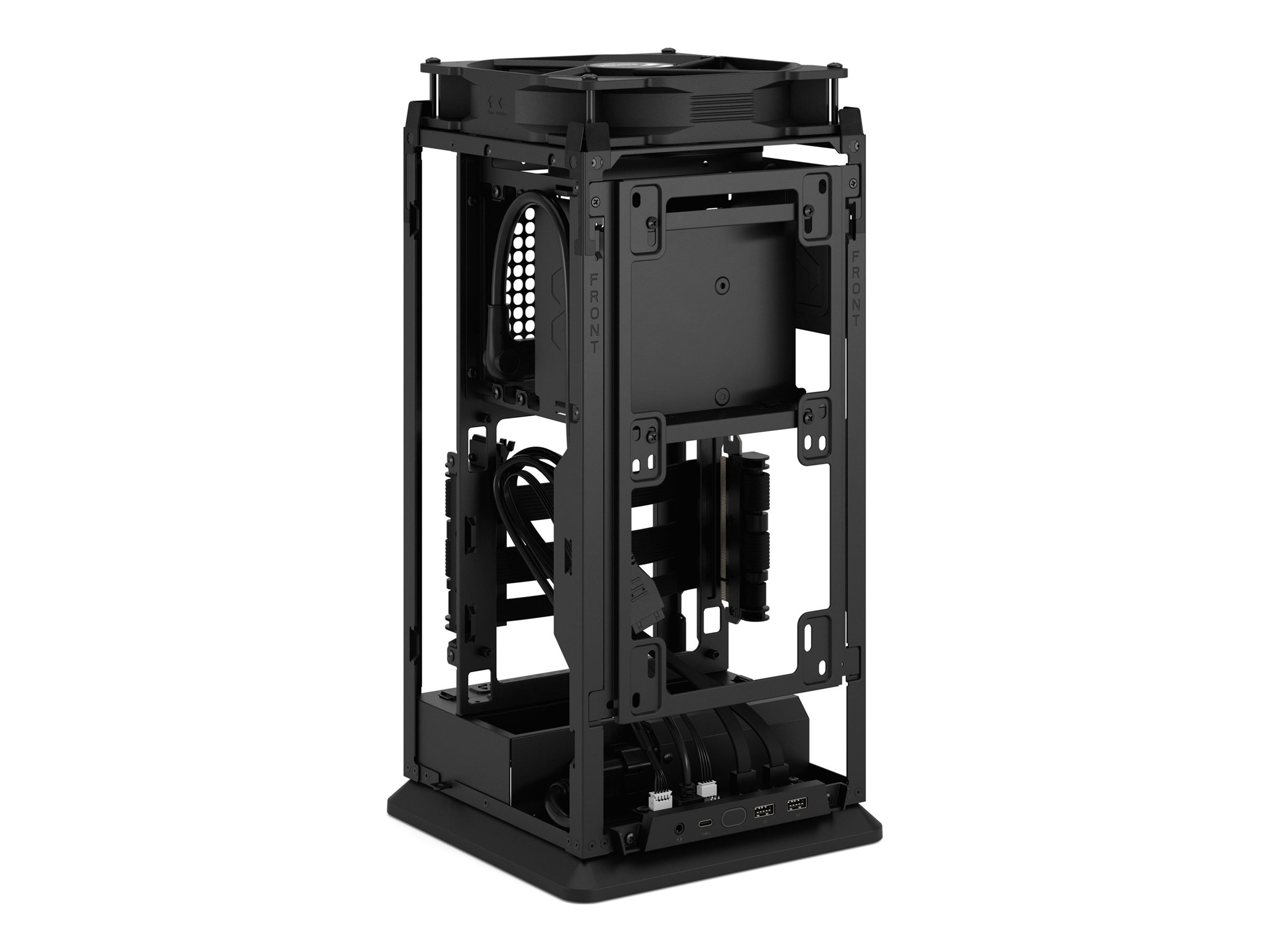 Fractal Design Mood - PC-Gehäuse - Mini-ITX - keine Spannungsversorgung (SFX  SFX-L)