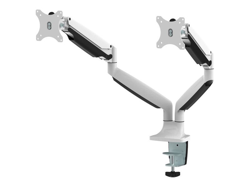 Neomounts NM-D750D - Befestigungskit - Voll beweglich - für 2 LCD-Displays - weiß - Bildschirmgröße 25.4-81.3 cm (10"-32")