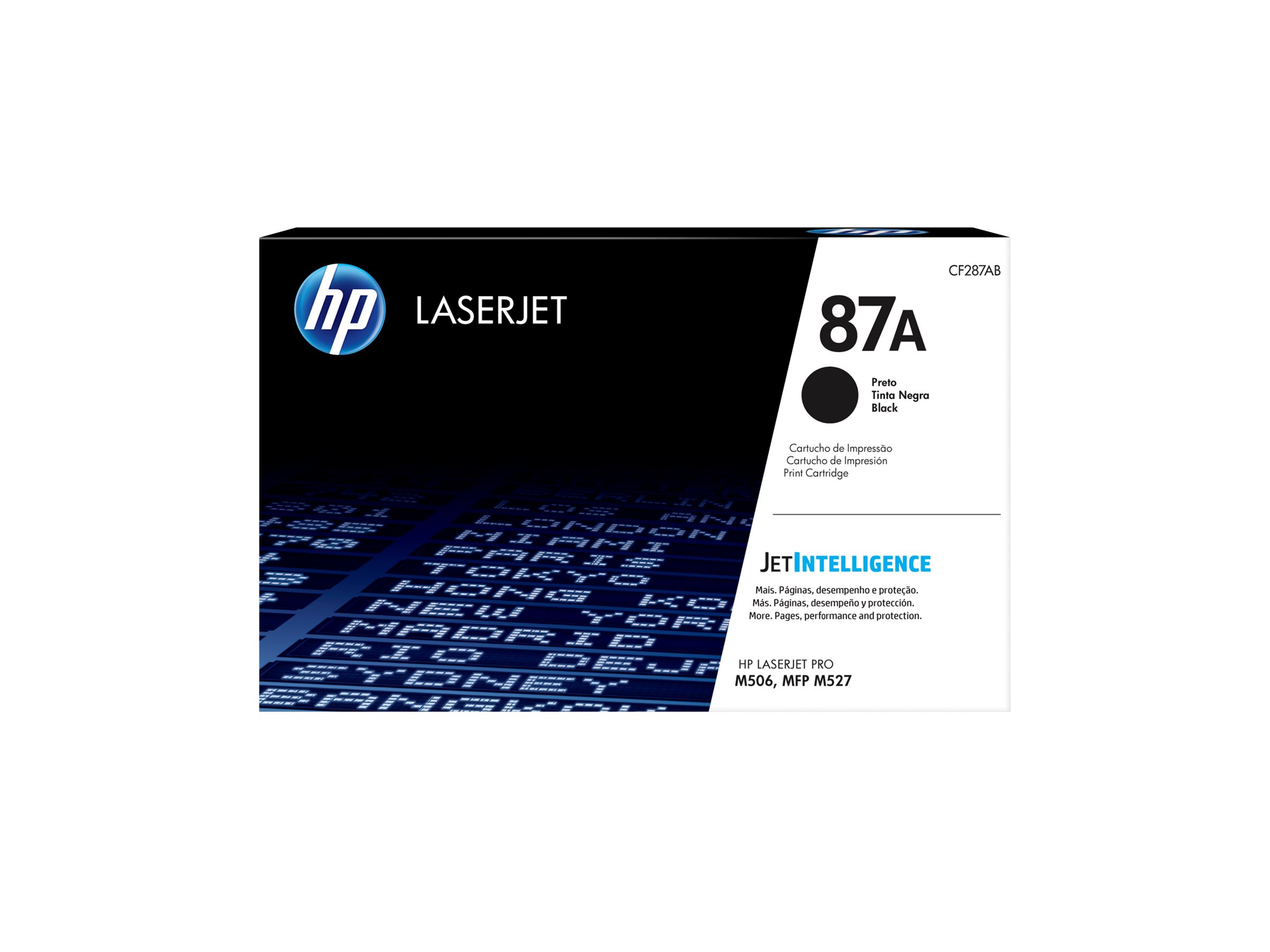 HP 87A - Schwarz - original - LaserJet - Tonerpatrone (CF287A)