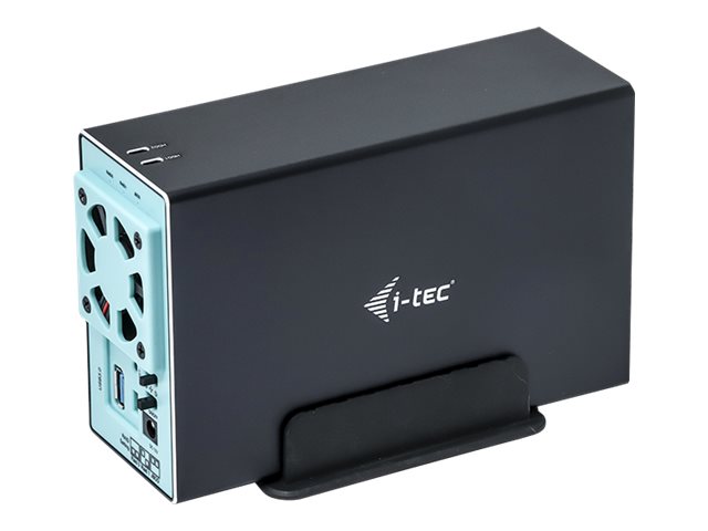 i-tec MySafe - Speichergehäuse mit Netzanzeige - 3.5 (8.9 cm)