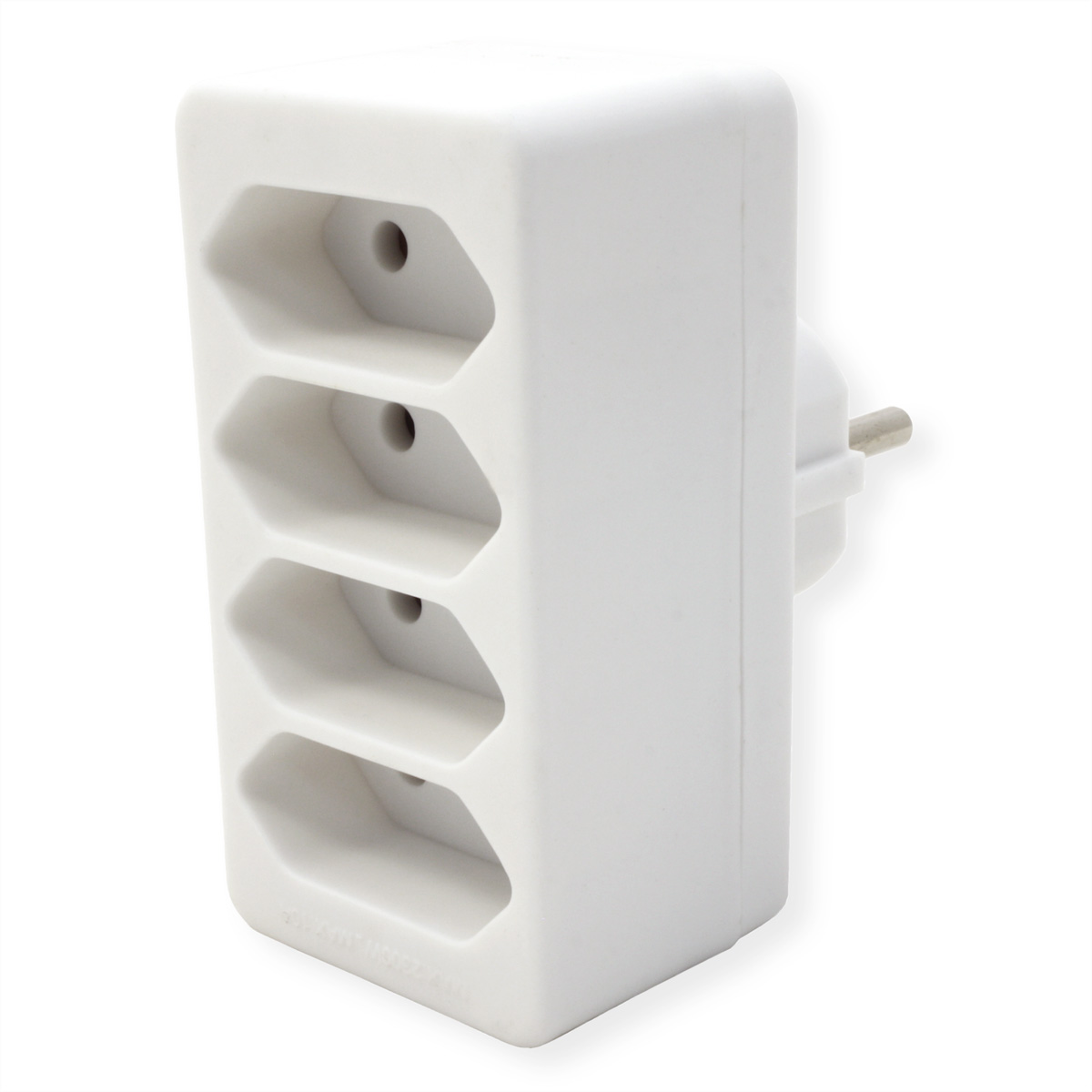 Bachmann Multistecker 4xEuro weiß 4x2.5A230V