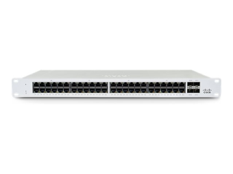 Cisco Meraki MS130-48P - Switch - managed - 48 x 101001000Base-T + 4 x Gigabit SFP - an Rack montierbar - PoE+ (740 W)