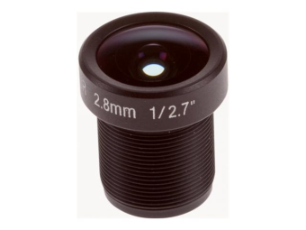 Axis M12 Megapixel - CCTV-Objektiv - feste Irisblende - M12-Anschluss - 2.8 mm - f1.2 (Packung mit 10)