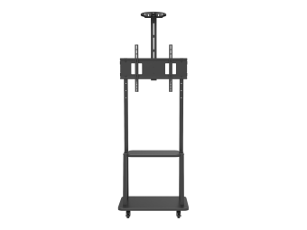 Techly Wagen - für LCD  AV-System  Kamera - Schwarz - Bildschirmgröße 81.3-177.8 cm (32"-70")