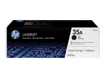 HP 35A - 2er-Pack - Schwarz - original - LaserJet - Tonerpatrone (CB435AD)
